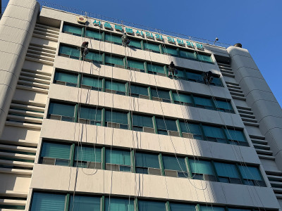 인천시 서구 건물 외벽 청소