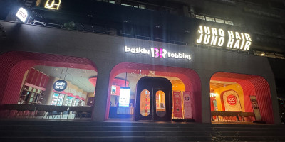 강남 유리창청소 베스킨라빈스 작업 후기